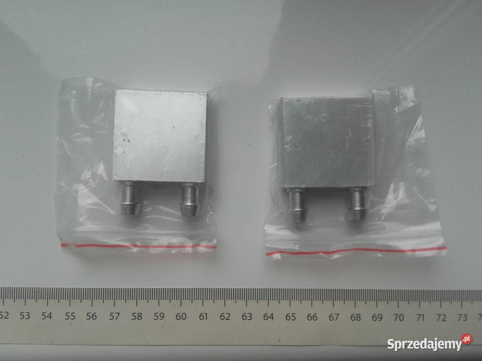 Aluminiowy blok wodny 40mm element chłodnicy Bydgoszcz