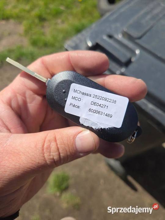 kluczyk pilot Fiat Ducato III 000631469 osobowe