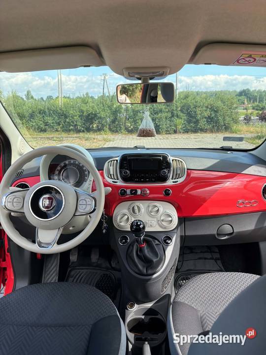Fiat 500 12 benzyna 2017 nieuszkodzony Końskie