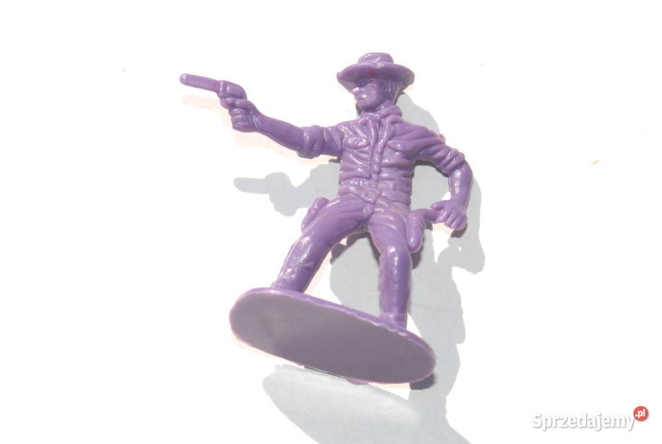 Stara figurka kowboj cowboy rewolwerowiec śląskie sprzedam