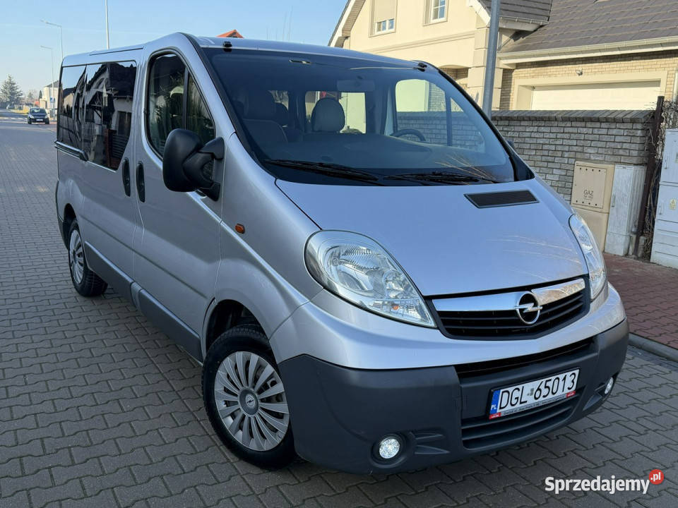 Opel Vivaro Opel Vivaro Zarejestrowany Klima 20 Rok produkcji 2011 wielkopolskie Gostyń