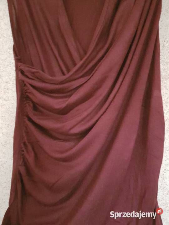 Top koszulka kobieca klasyczna burgund elegancka Kielce