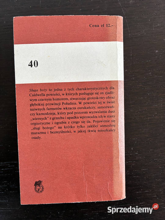 Erskine Caldwell Sługa boży Rok wydania 1977 Elbląg