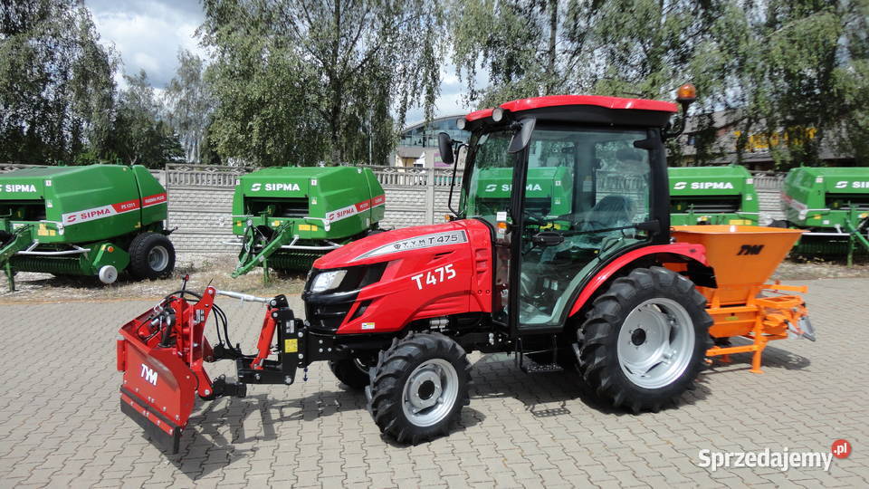 Ciągnik Komunalny TYM T475 Rolniczy do zimowego Kozenin sprzedam