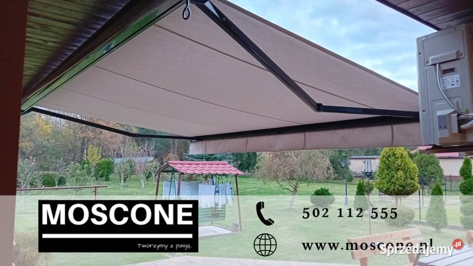 Markizy Tarasowe Szczucin PomiarMontaż Moscone małopolskie