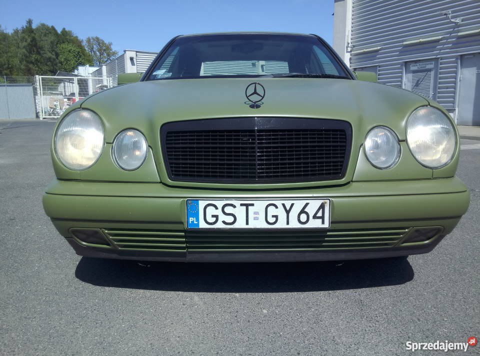 Jedyny taki Czołg Buneswehr Mercedesa W210 manualna Olsztyn