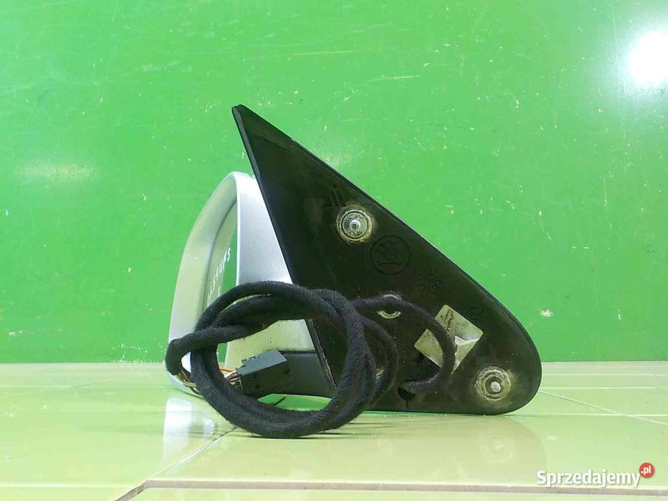 SKODA OCTAVIA II LIFT 20 TDI 10r lusterko lewe osobowe Lusterka zewnętrzne Suków