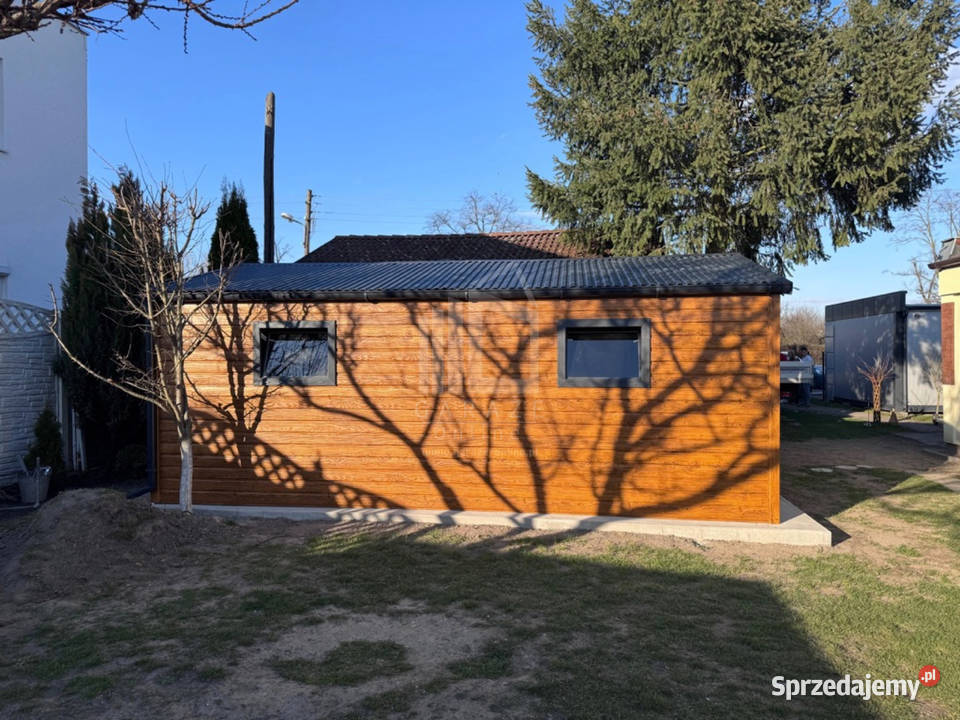 Schowek domek ogrodowy 3x5m drzwi 2x okno dach Jarocin sprzedam