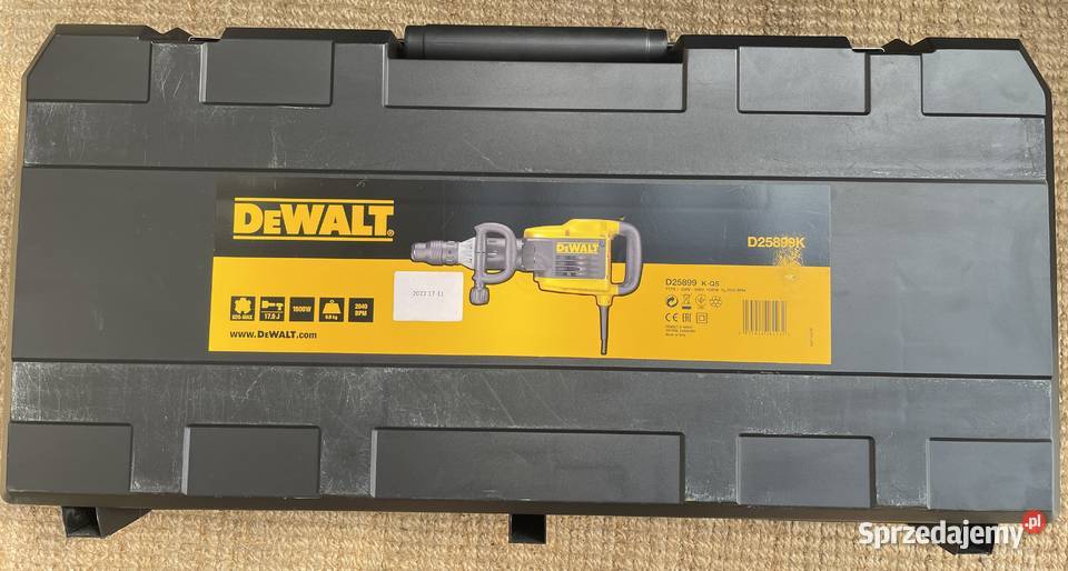 DeWalt D25899K młot wyburzeniowy SDS 179J 1500W podkarpackie Rzeszów