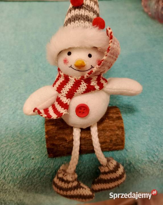 dekoracja świąteczna bałwanek Boże Narodzenie Łódź