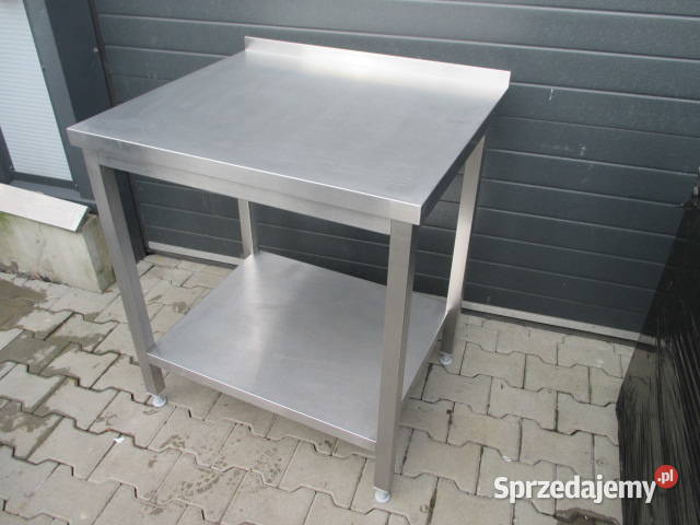 Stół Gastronomiczny Z Półką 807085 Stal Ostrów Wielkopolski