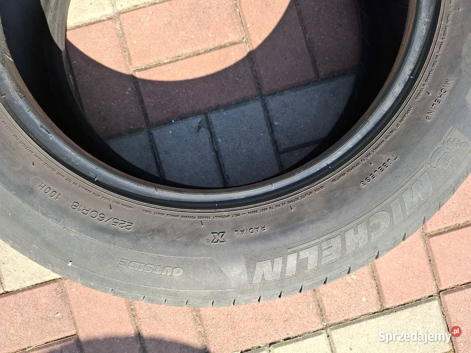 używane opony Michelin 225 60 r 18 Samochodowe Rataje sprzedam