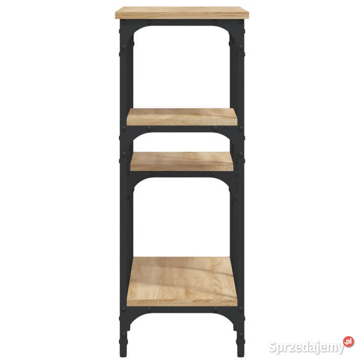 Stolik konsolowy dąb sonoma 80x29x75 WM834076 Warszawa