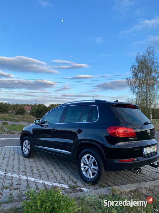 Volkswagen Tiguan 20TDI 140 BOGATE WYPOSAŻENIE skórzana tapicerka świętokrzyskie Ostrowiec Świętokrzyski sprzedam