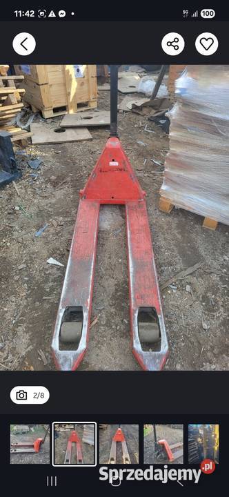 Wozek paletowy uzywany Legionowo