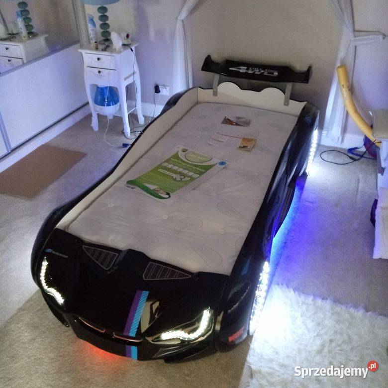 Łóżko auto GT Turbo samochód Policzna