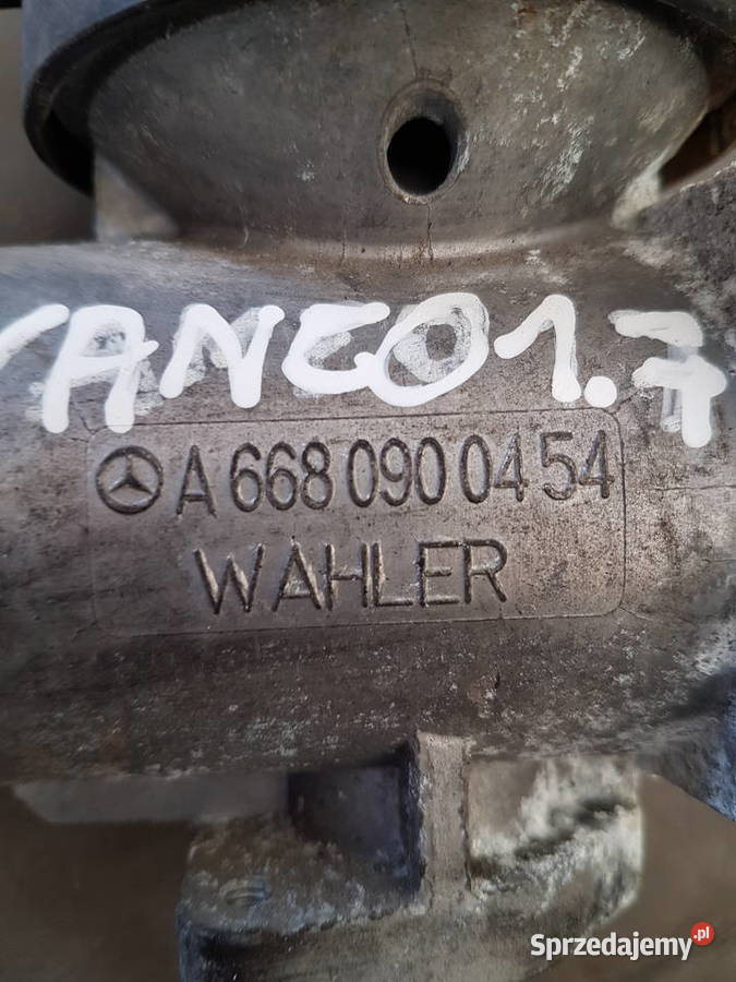 MERCEDES A KLASA VANEO 17 CDI ZAWOR EGR WAHLER Turkowice