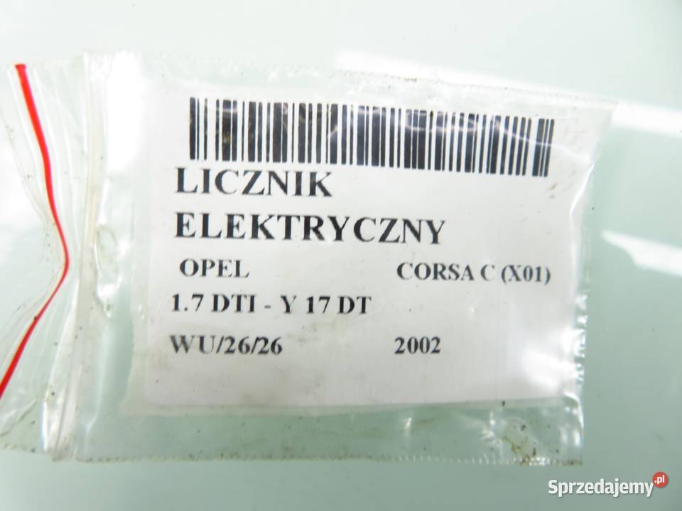 LICZNIK OPEL CORSA C X01 17 DTI Y 17 DT