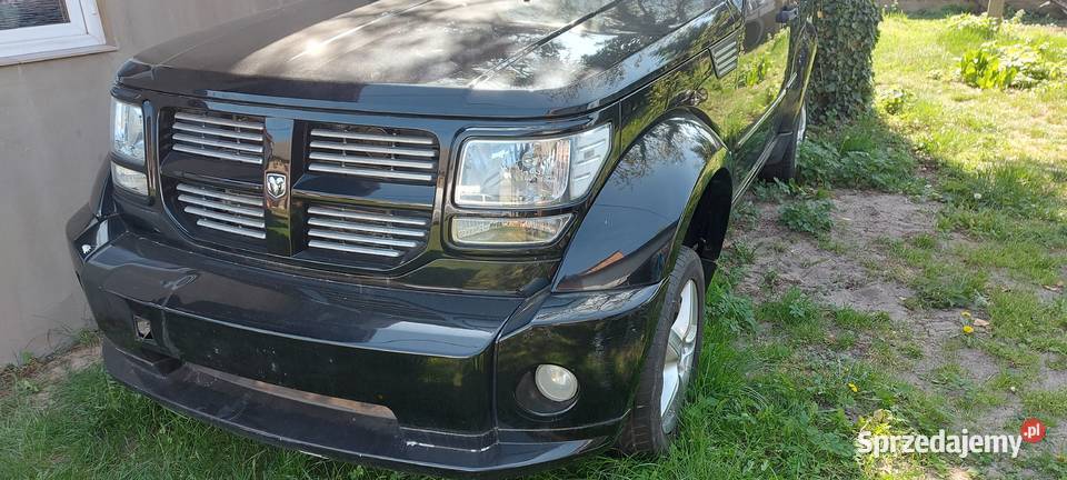 Dodge nitro przod maska błotniki zderzak lampy Zbąszyń