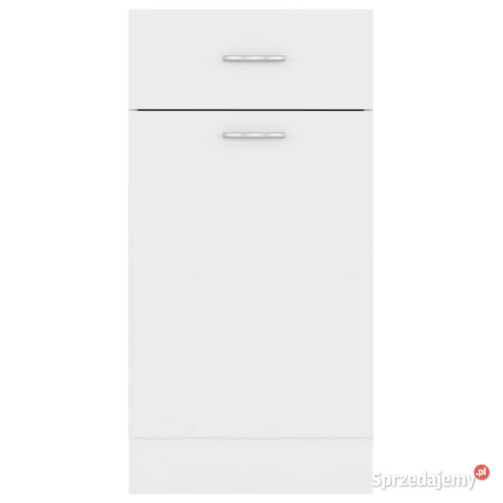 Szafka z szufladą biała 40x46x815 materiał Warszawa