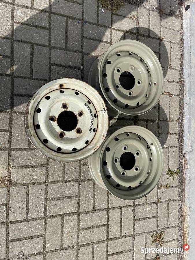 Land Rover Defender wzmacniane felgi stalowe Kostrzyn nad Odrą