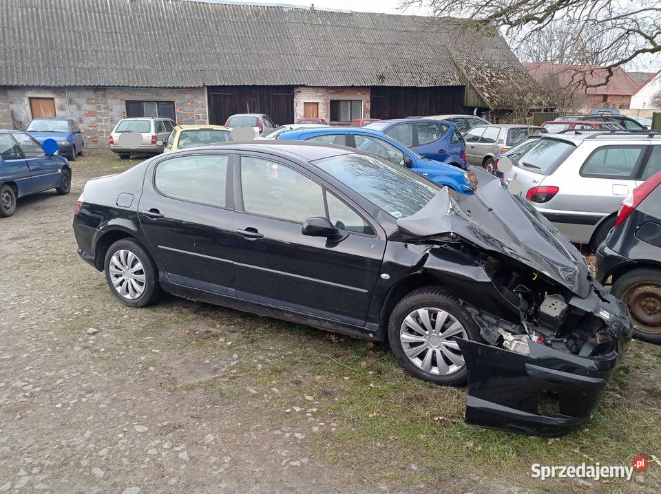 Peugeot 407 20 HDi 100 kw 2007 r dawca części Motoryzacja Szklarka Myślniewska sprzedam
