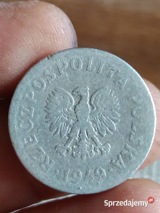 Sprzedam monete 50 groszy 1949 bbb Numizmatyka