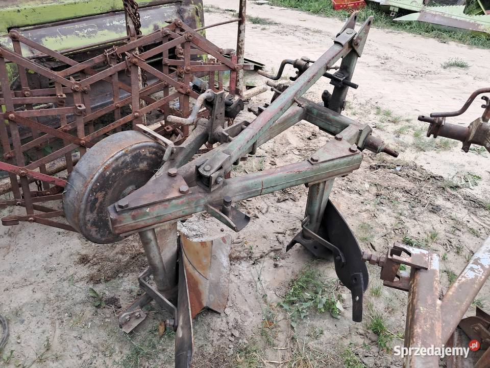 Pług 2 skibowy unia Grudziądz zagonowy Radom
