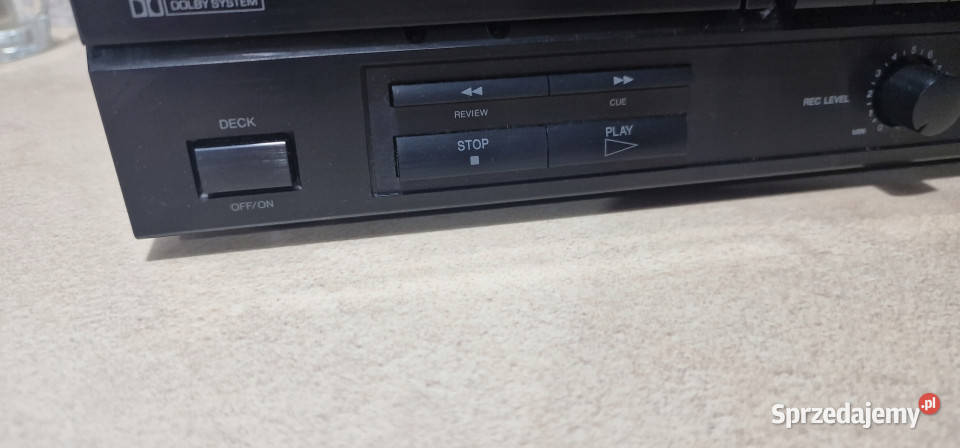 Magnetofon Stereo Cassette Deck Technics RSX120 Elektronika Międzychód