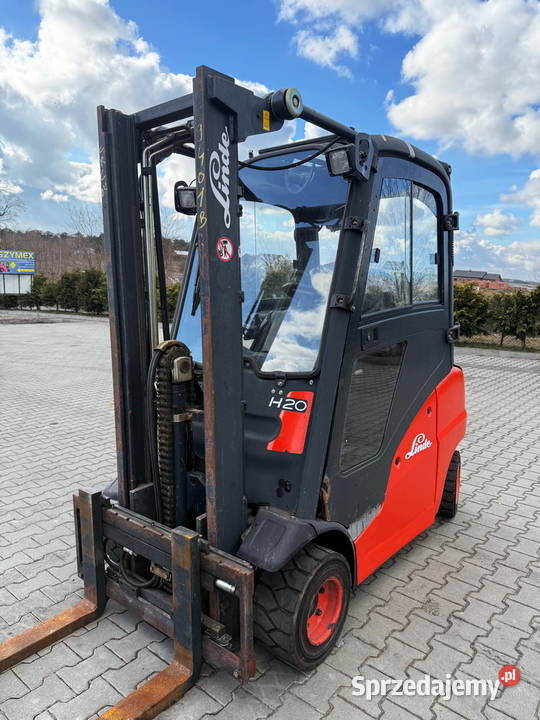 wózek widłowy LINDE H20D 315m seria 391 kabina Linde Działoszyn