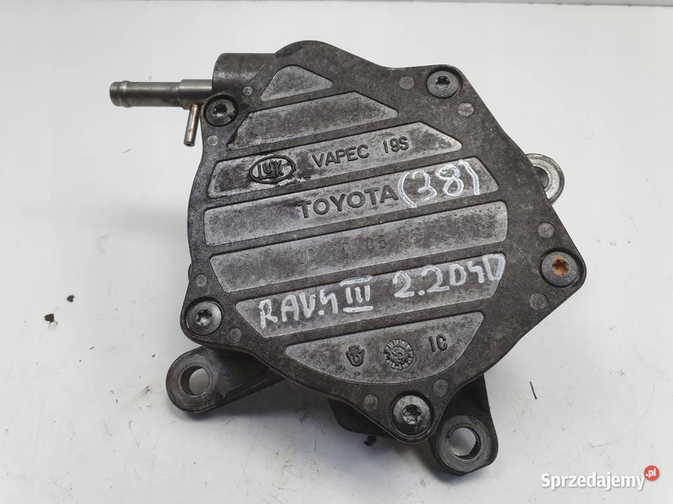 Toyota RAV4 RAV4 III 22 D4D POMPA VACUM wakum lubelskie Chełm
