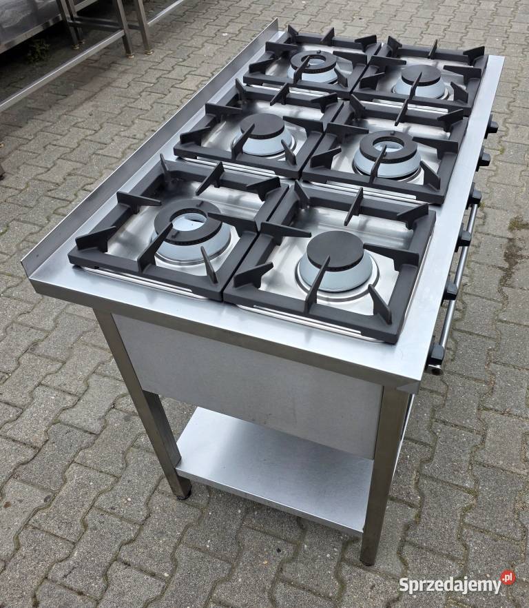 Kuchnia Gazowa 6 Palnikowa KROMET 36 kW M1089 N Nowe Skalmierzyce