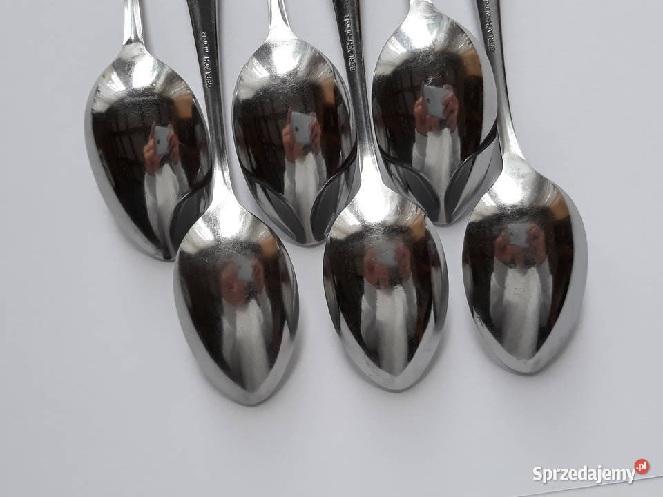 Łyżeczki do herbaty KROPLA WODY Gerlach sztućce śląskie Dąbrowa Górnicza