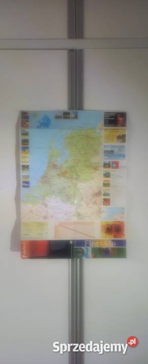 Holandia mapa samochodowa mapa samochodowa sprzedam
