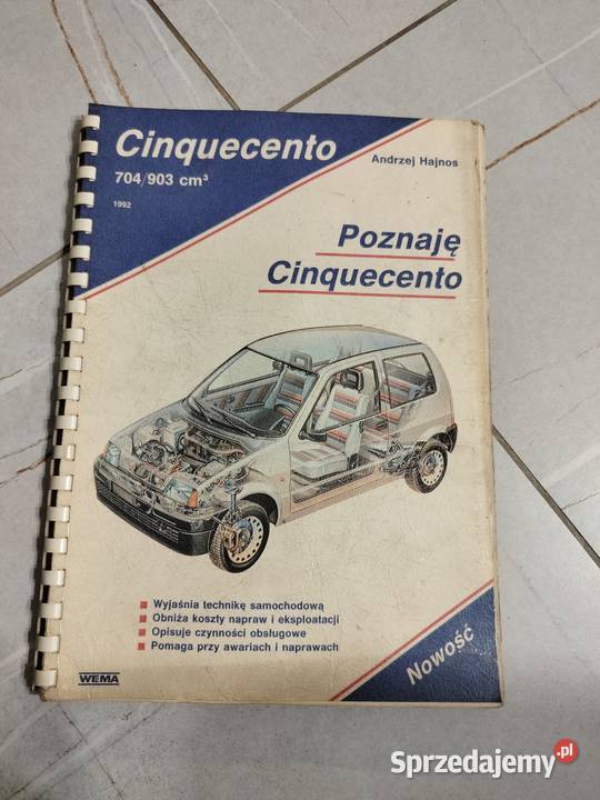Poznaję cinquecento książka napraw Pozostałe Pszczyna