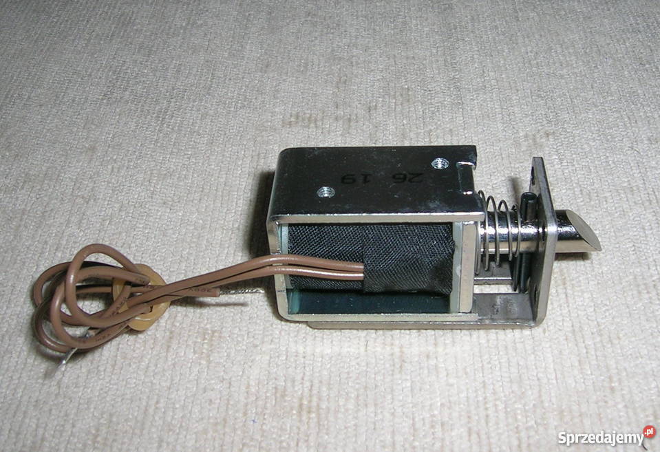 Elektromagnes blokujący zamek suw 3mm 24VDC