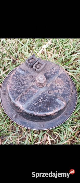 Sygnał dźwiękowy belma chromowany PRL duży lubuskie Nowa Sól