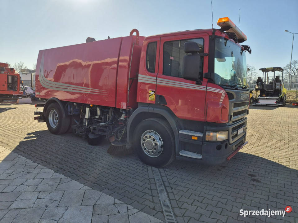zamiatarki Scania P230 Zamiatarka Scania P230 0cm3 śląskie Łaziska Górne