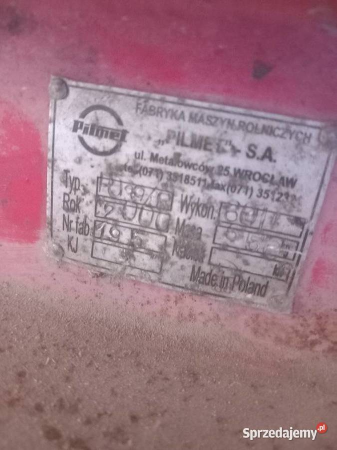 Opryskiwacz sadowniczy Ślęza 1000litr 2000 Biała Podlaska
