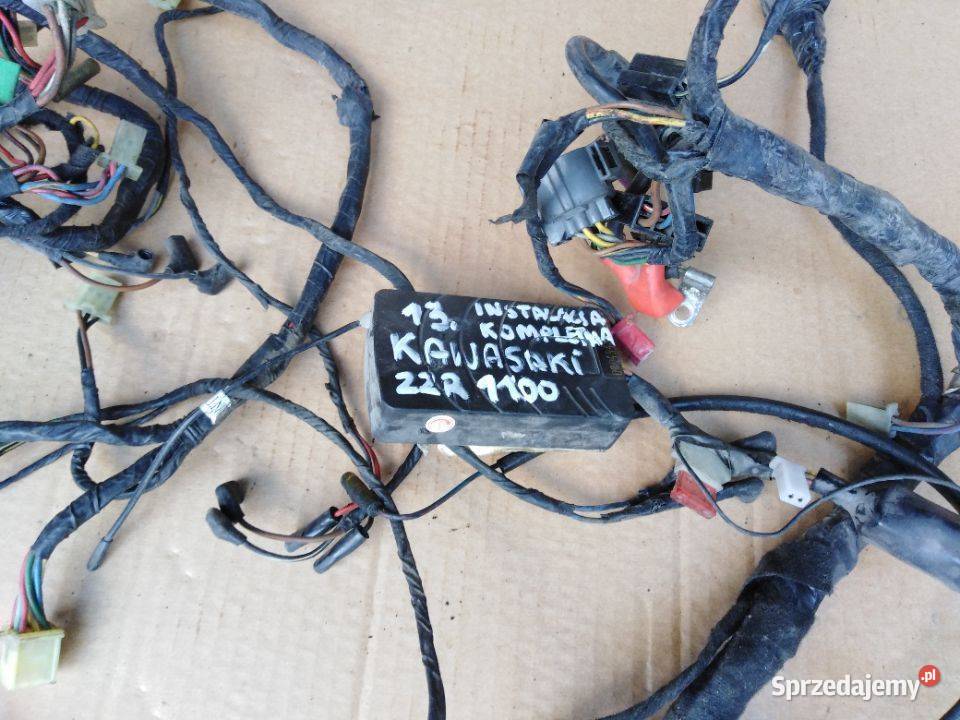 KAWASAKI ZZR 1100 93 01 instalacja elektryczna Pozostałe świętokrzyskie Włoszczowa