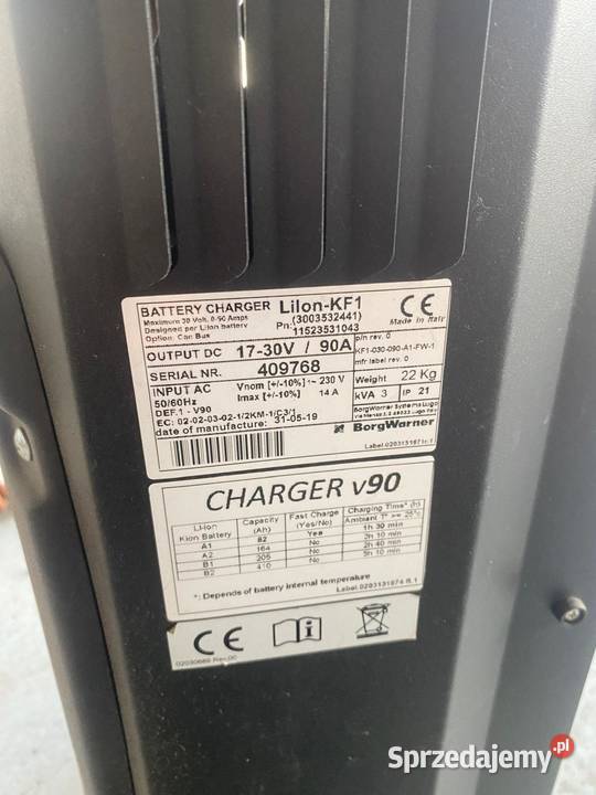 Prostownik FENWICK Lilon KF1 1730V 90A śląskie