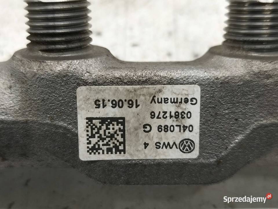 LISTWA WTRYSKOWA 04L089G 0361276 20 TDI VW Listwy wtryskowe