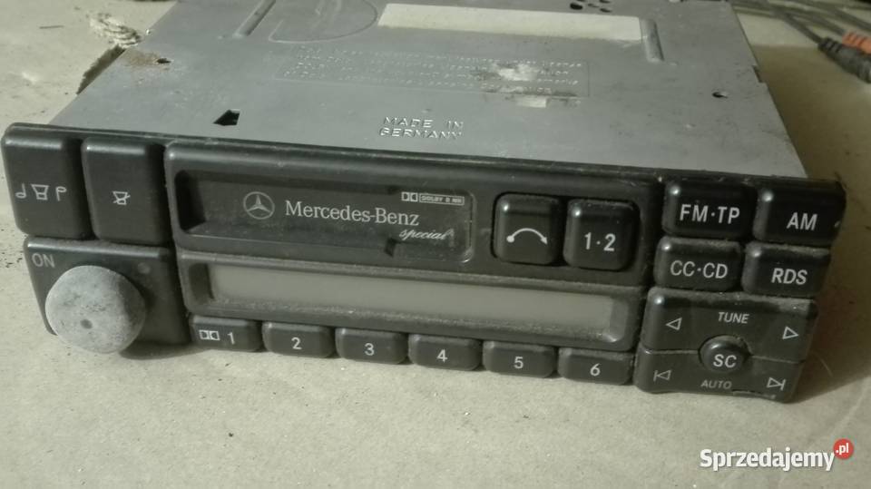 Radio kaseciak mercedes e klasa beker special sprzedam