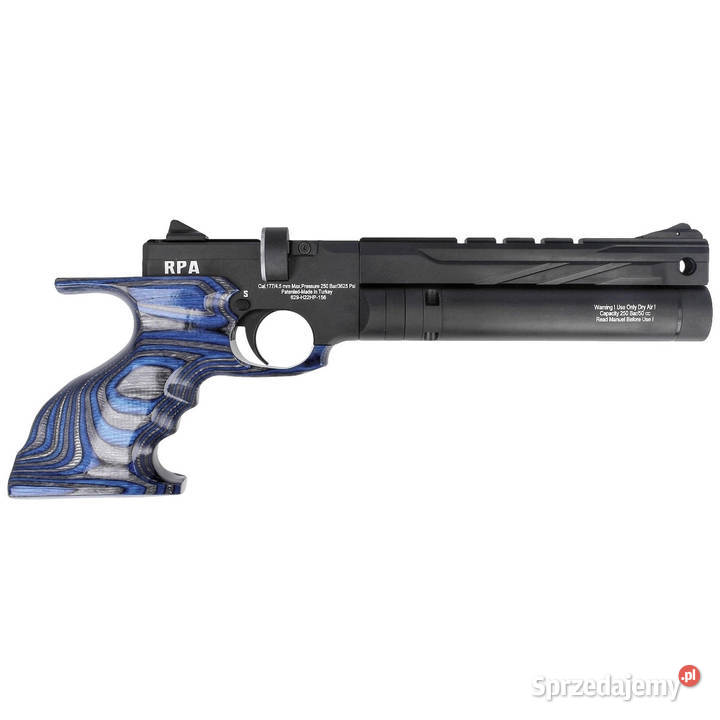 Pistolet wiatrówka PCP Reximex RPA Blue Warszawa