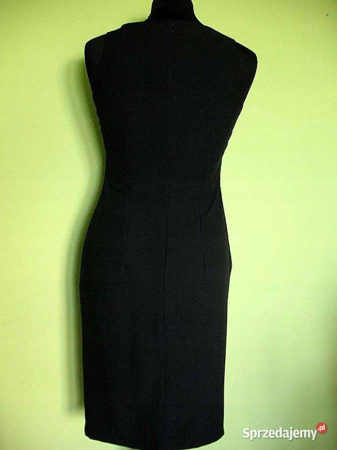 Sukienka Mini czarna 36 S biust 84 Berkertex Siedlce