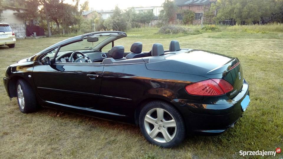 Peugeot 307CC Kabrio Coupe 20 benzyna 2004 kujawsko-pomorskie Solec Kujawski sprzedam