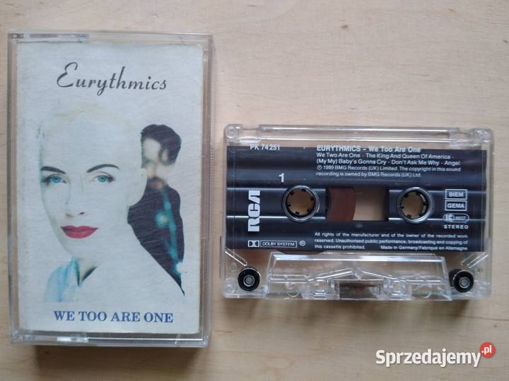 Eurythmics WE TOO ARE ONE pomorskie Gdańsk