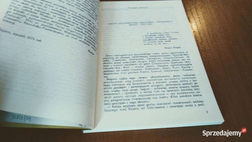 Sleżą Zarys walk Kaszubów lesockich Bolesław Książki naukowe i popularnonaukowe Gdańsk