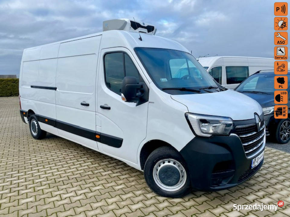 Renault Master SALON CHŁODNIA MROŹNIA 20stC PRĄD czujnik parkowania Leszno
