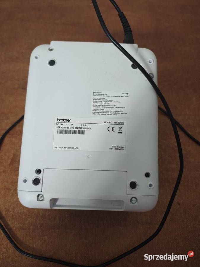 Drukarka Brother TD4D ploter sprzedam